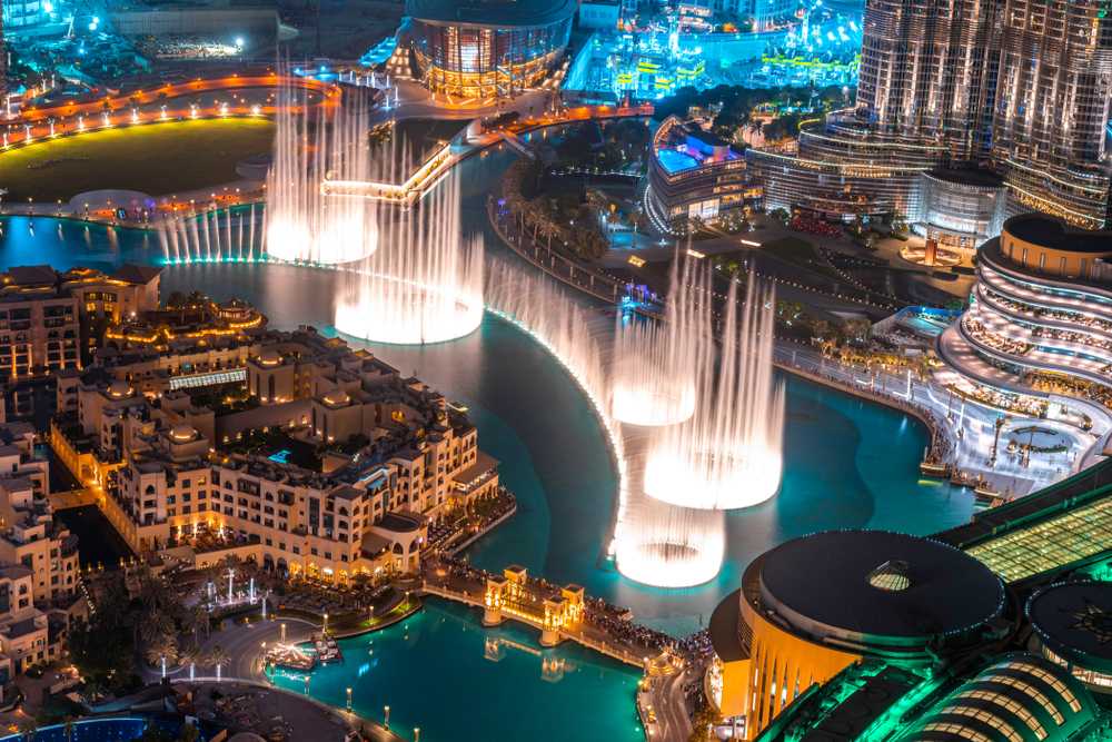 Dubai fontane